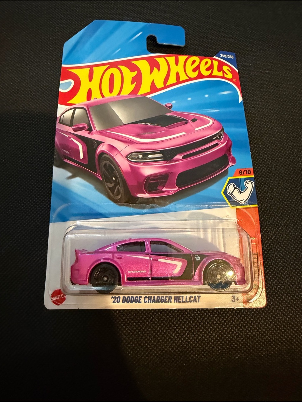 Hot wheels - 20 Dodge Charger Hellcat - Pink Die-Cast Car